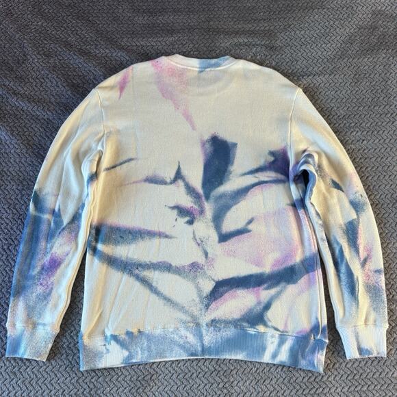 The Elder Statesman Tie-Dye Crewneck Sweater Medium - Picture 4 of 8